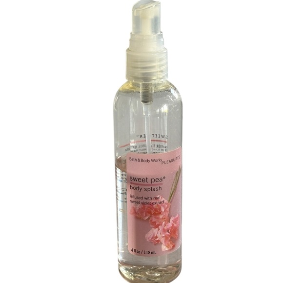 Bath & Body Works Sweet Pea Body Splash 4 oz Travel - Picture 1 of 4